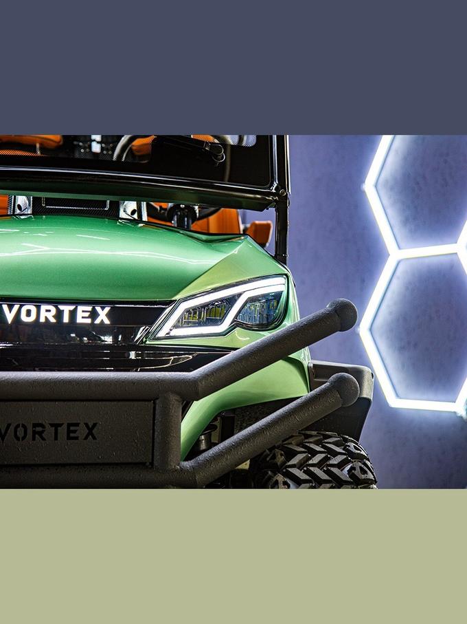 2025 Edge Vortex V4 Green Parakeet